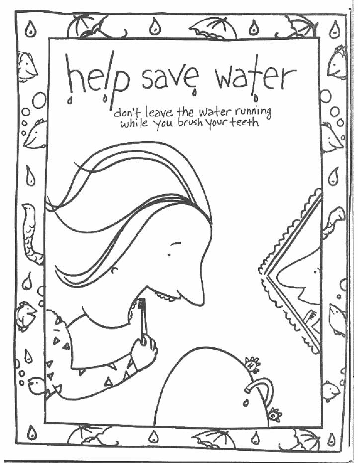 tap water coloring pages - photo #4