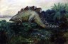 Stegosaurus Drawing by Charles Knight