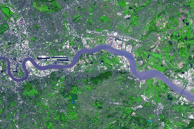 River Thames Diagram