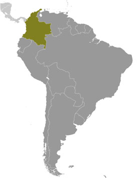 Colombia location