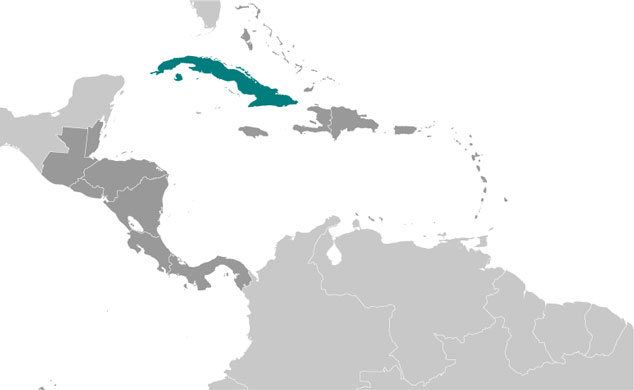 Cuba location