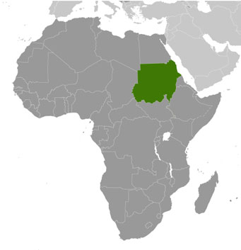 Sudan location