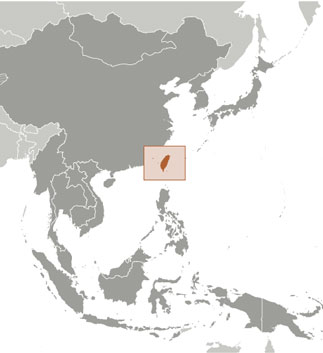 Taiwan location