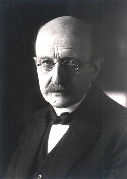This image is of Max Planck, one of the 20th century's most important physicists, helping found quantum theory and earning the Nobel Prize in Physics in 1918.