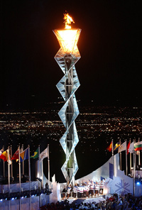 2002 Winter Olympics Flame