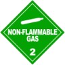 nonflammable gas
