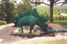 Stegosaurus Model in Dinosaur Park