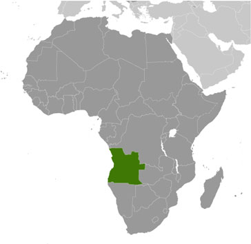 Angola location