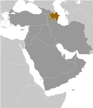 Azerbaijan location