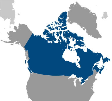 Canada location