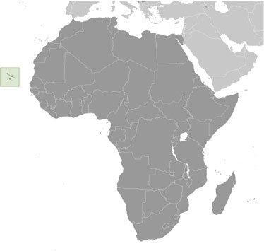 Cape Verde location
