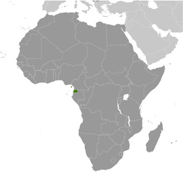 Equatorial Guinea location