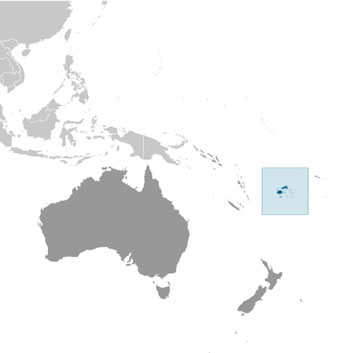 Fiji location