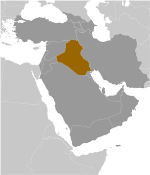 Iraq location