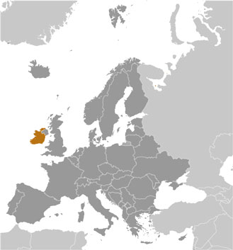 Ireland location