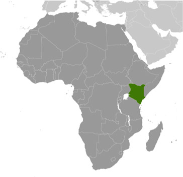 Kenya location