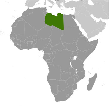Libya location