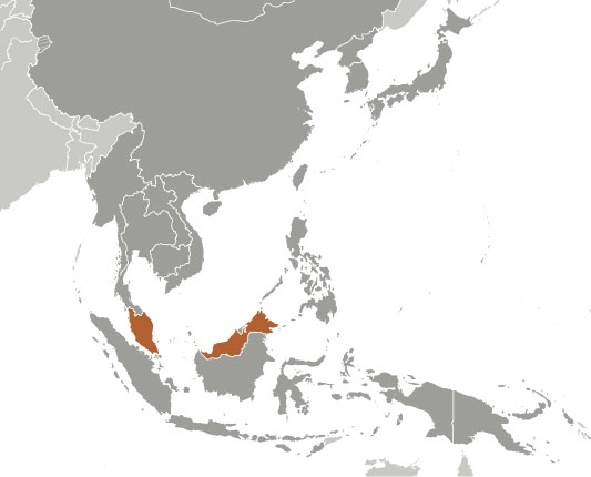 Malaysia location