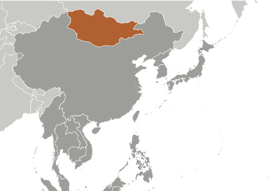 Mongolia location