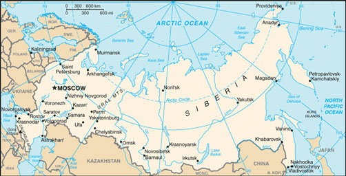 Russia map