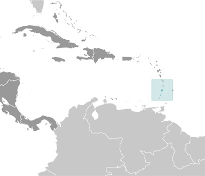 Saint Vincent and the Grenadines location