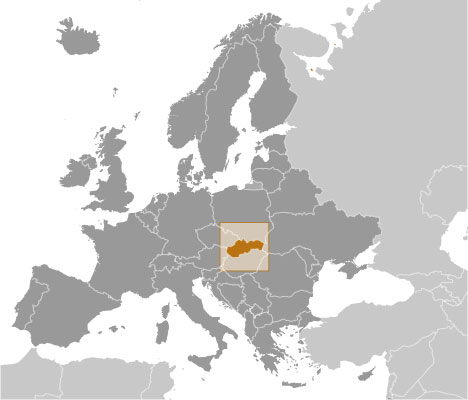 Slovakia location