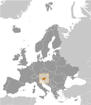 Slovenia location