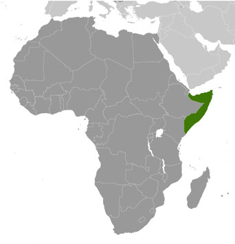 Somalia location