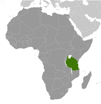 Tanzania location