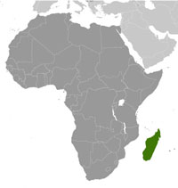 Map of Madagascar