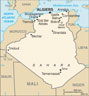 Map of Algeria