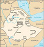 Map of Ethiopia