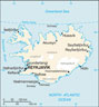 Map of Iceland