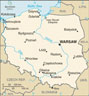 Map of Poland