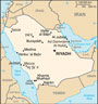 Map of Saudi Arabia