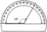 Protractor drawing