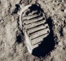 bootprint on the moon
