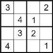 Easy sudoku puzzle number 1