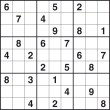 Hard sudoku puzzle number 4