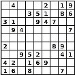 Medium sudoku puzzle number 2