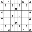 Medium sudoku puzzle number 9