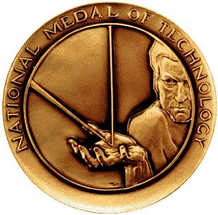This is an image of the USA National Medal of Technology.